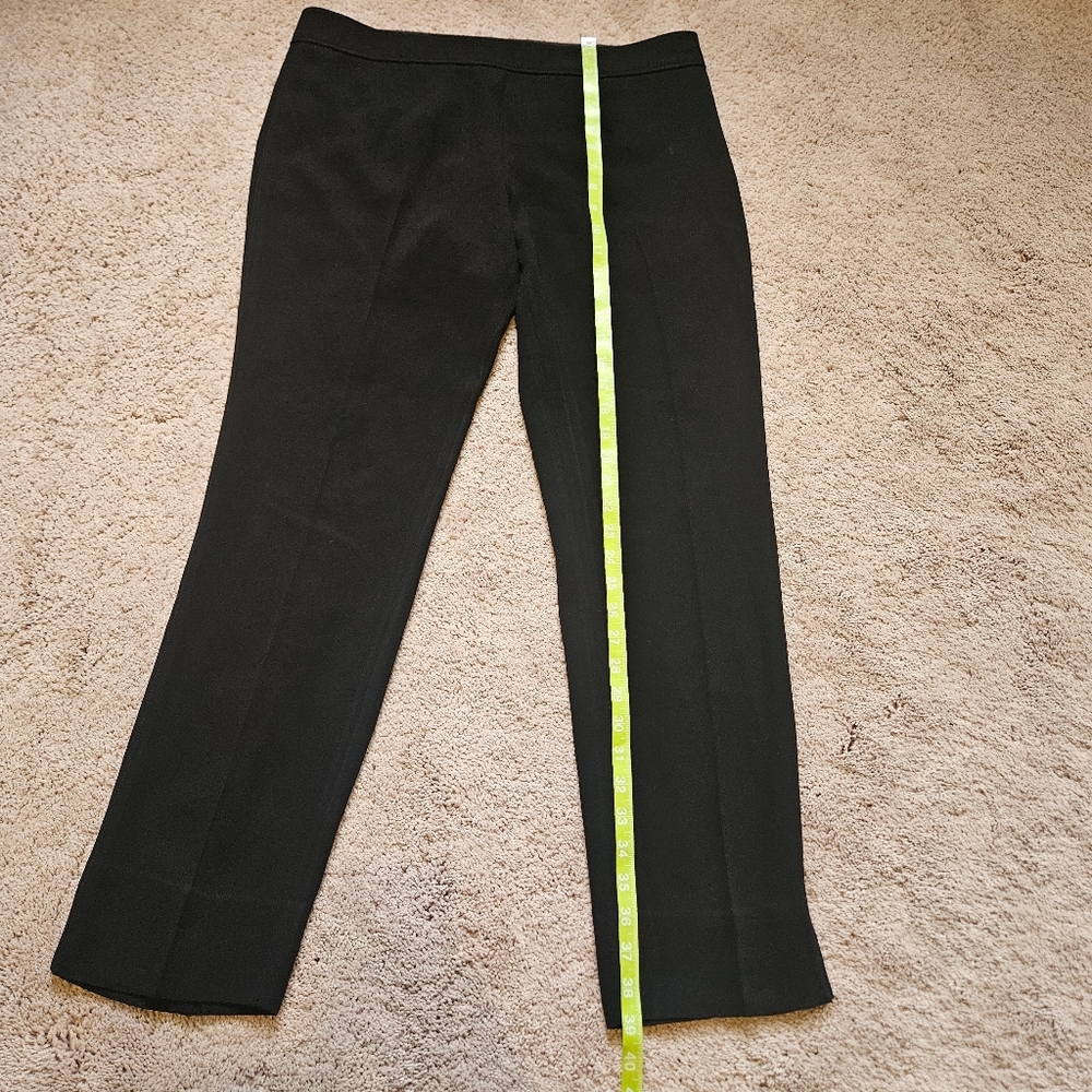 Anthropologie The Essential Pull On Trouser Womens Medium Black Pants - Picture 5 of 6